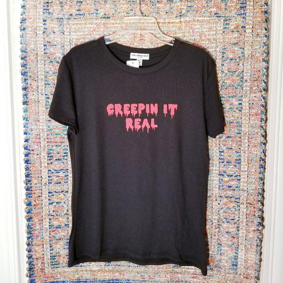 Urban Outfitters Tops - SUB URBAN RIOT Graphic Tee Creepin' It Real